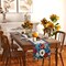 Memorial Day Patriotic 4th of July Table Runner – Red White and Blue Flowers Table Decor, Veterans Day & Independence Day Decorations for Home Kitchen Table, 13×72” – Perfect 4th of July TableTop Decor